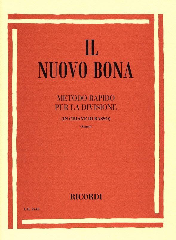 Il Nuovo Bona - Metodo Rapido Per La Divisione In Chiave Di Basso